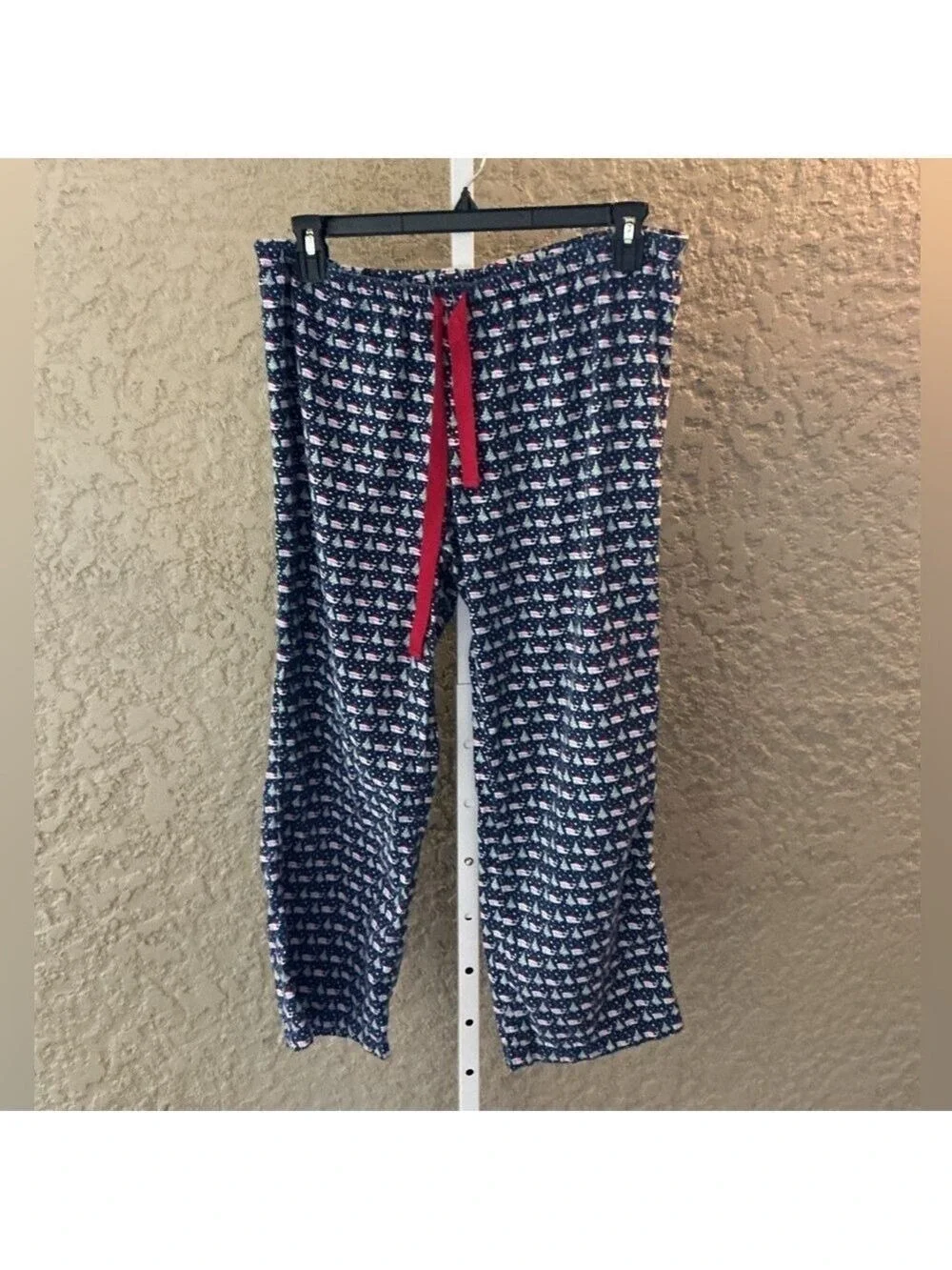 Vineyard Vines Women's Christmas Pajama Pants Snowflake Tree Print Size M